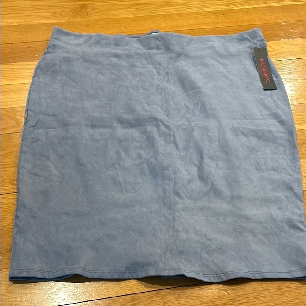 Double click 3 x blue/gray skirt new with tag